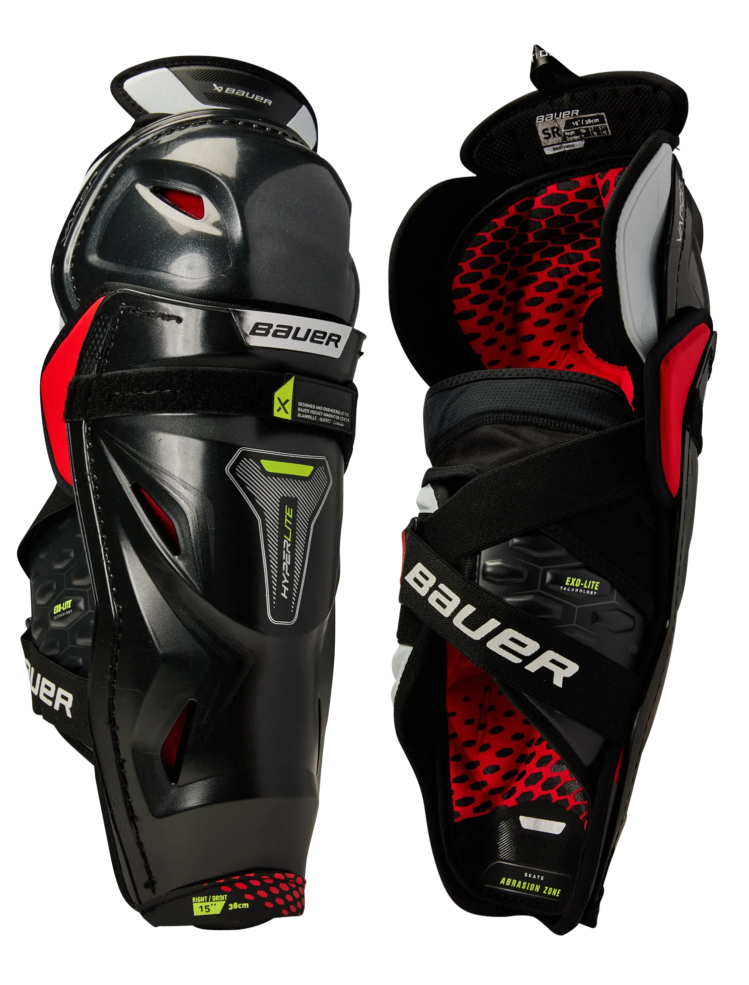 Bauer Vapor Hyperlite Senior Shin Guards