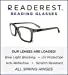 Blue-Light-Blocking-Reading-Glasses-Charcoal-0-50-Magnification-Computer-Glasses