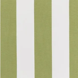 Cabana Lime Stripe Outdoor Fabric