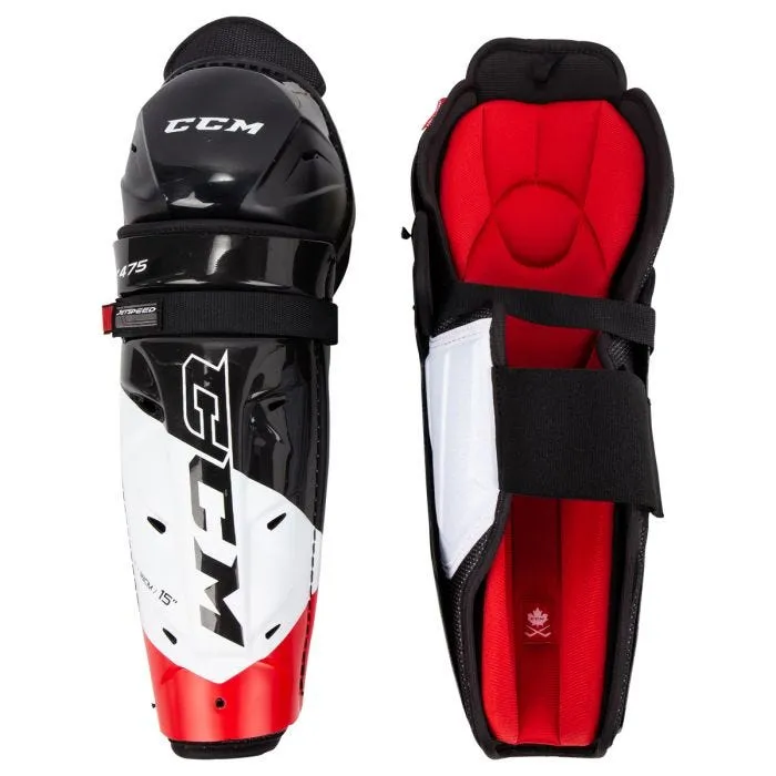 CCM JetSpeed FT475 Junior Shin Guards