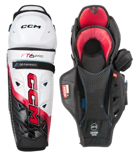 CCM JetSpeed FT6 Pro Senior Shin Guards