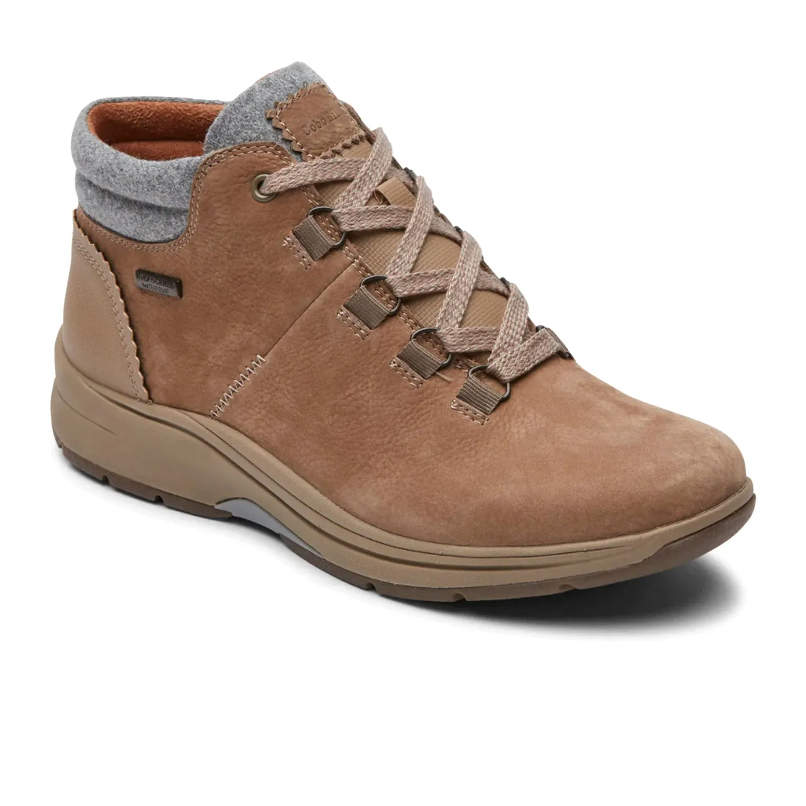 Cobb Hill Pyper Waterproof Hiker (Women) - Taupe Nubuck