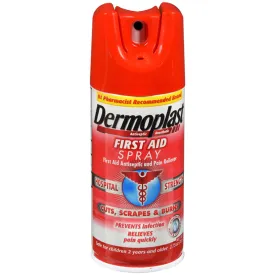 Dermoplast Antibacterial Pain Relieving First Aid Antiseptic Spray 2.75 oz