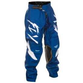 Fly Racing 2025 Youth Kinetic Stoke Pants Navy White