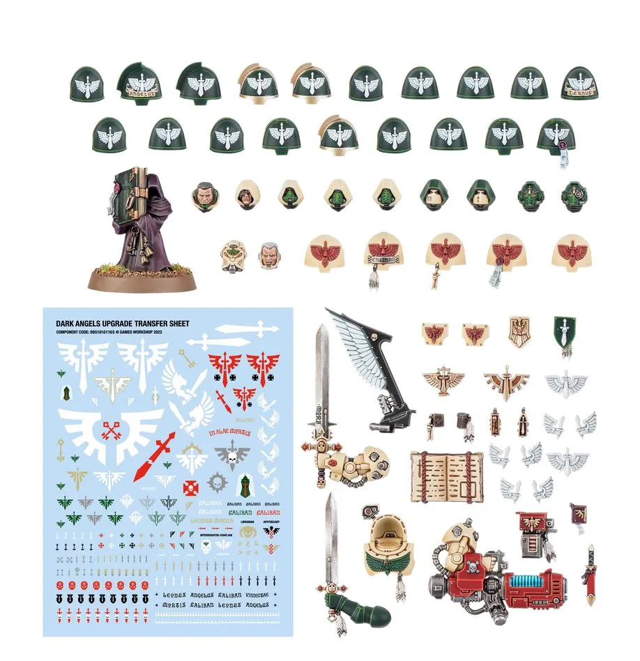 Games Workshop Warhammer 40,000: Dark Angels Upgrades and Transfers