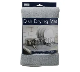 Kitchen Basics Dish Dry Mat Grey