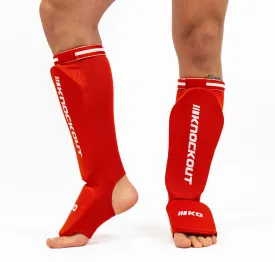 Knockout Cotton Kickboxing V2 Shin Guards