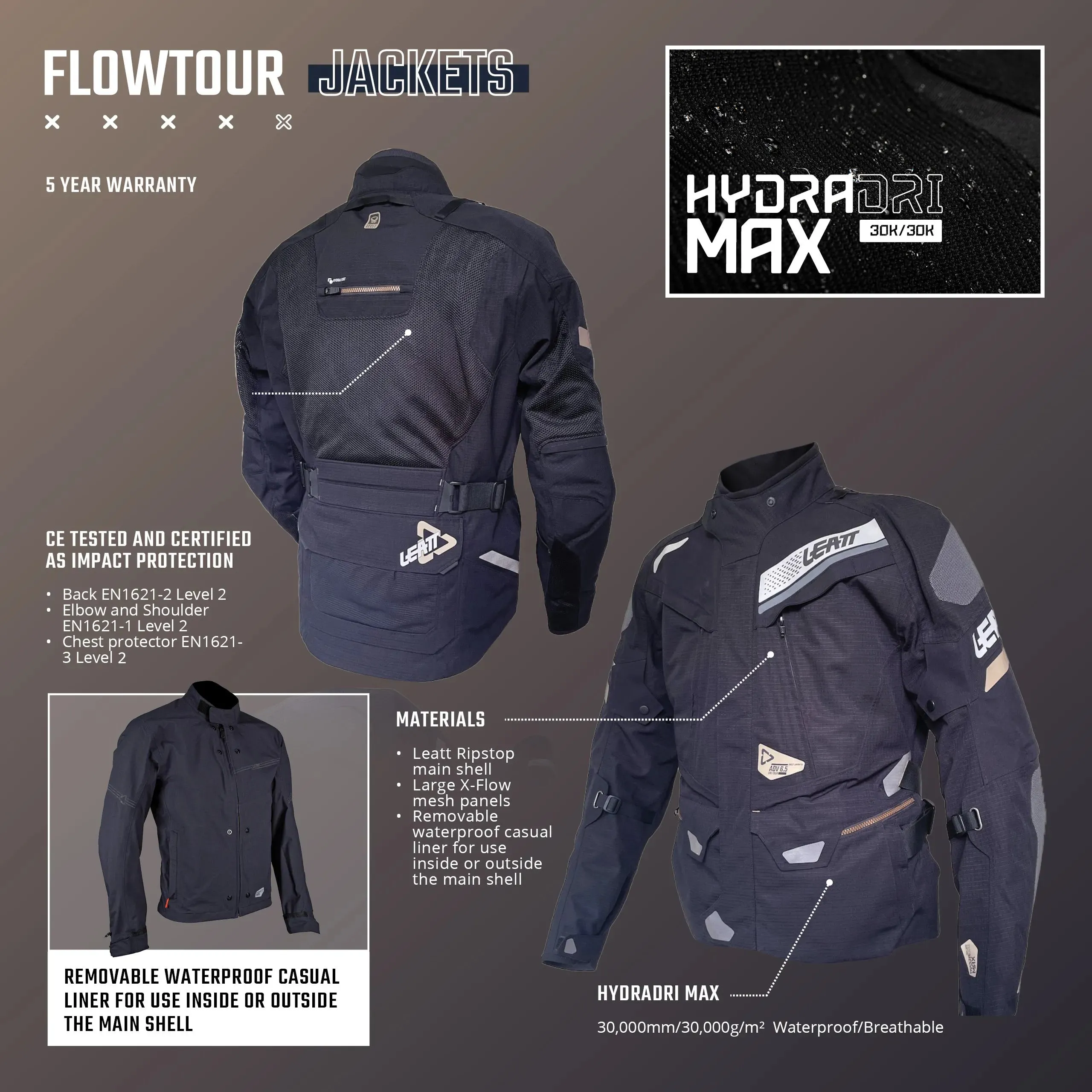 Leatt 7.5 FlowTour ADV/Dualsport Jacket