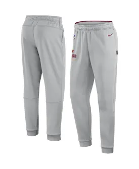 Men's gray washington commanders sweatpants with Nike sideline logo, gray