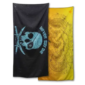 Never Say Die Microfiber Beach Towel