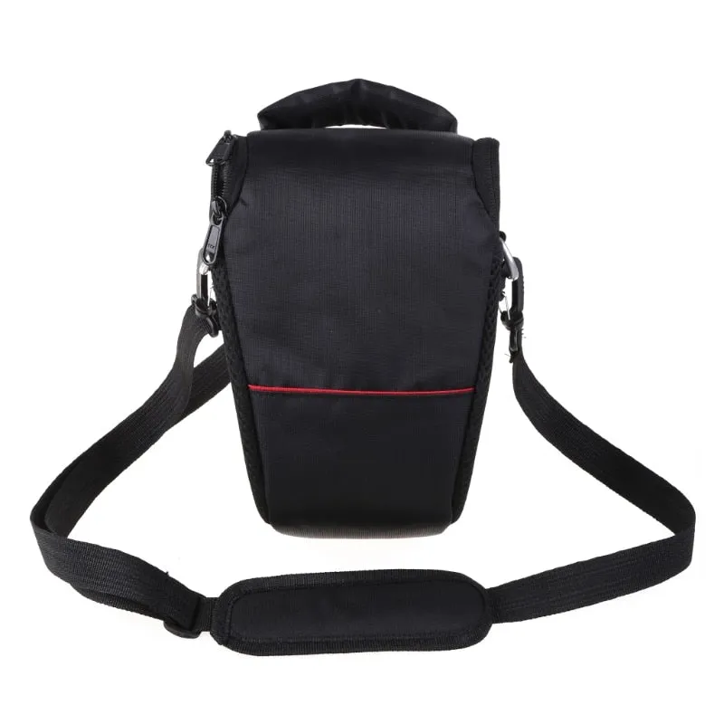 P82F DSLR Camera Bag Case For Canon EOS 4000D M50 M6 200D 1300D 1200D 1500D 77D 800D 80D Nikon D3400 D5300 760D 750D 700D 600D