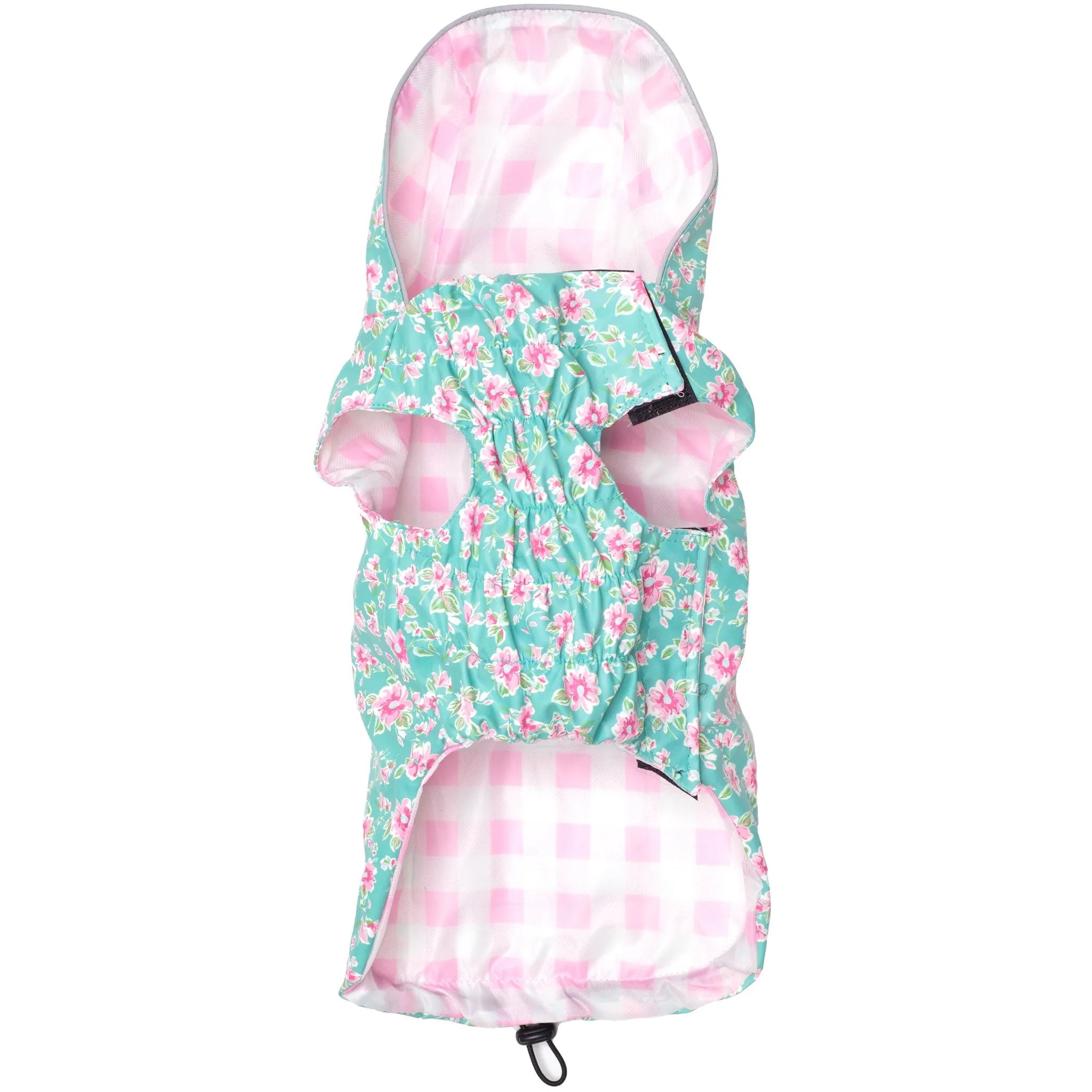 The Worthy Dog Floral Raincoat