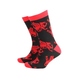 'Welsh Dragon' Men’s Socks