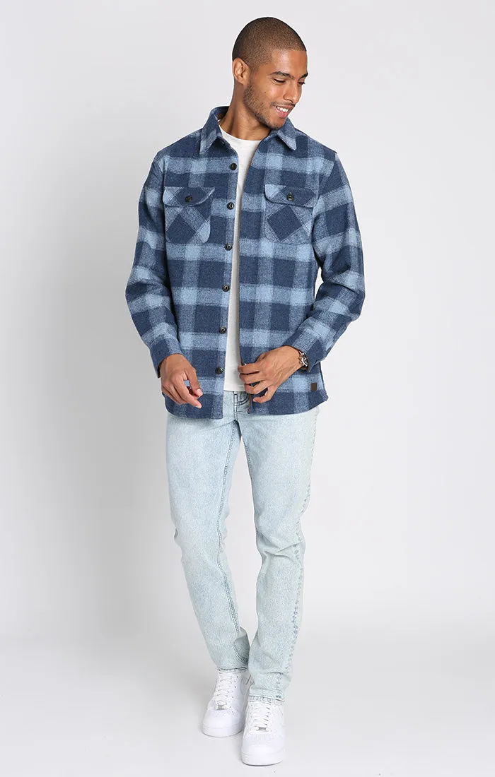 Wool Blend Overshirt