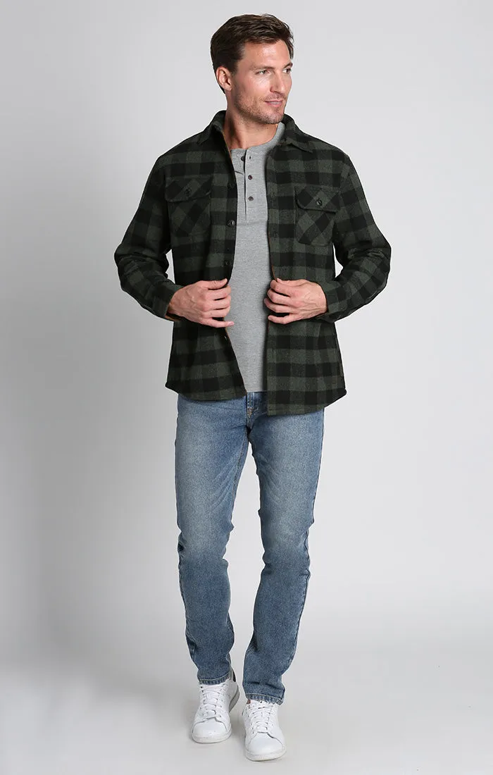 Wool Blend Overshirt